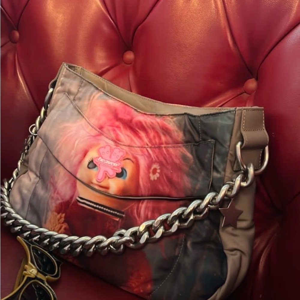 Heaven Marc Jacobs puffy chain purse